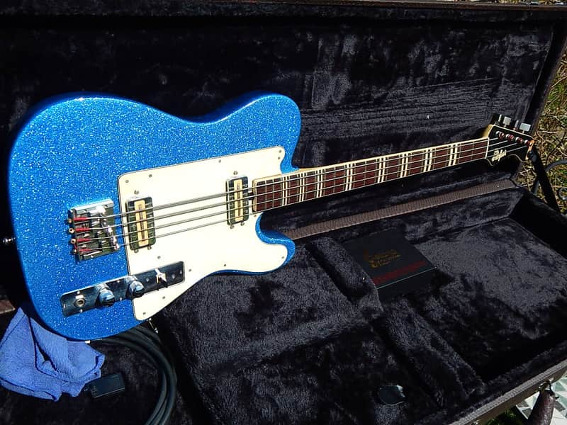 Hofner Telecaster Bass 60s - Sternenblau image 1