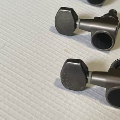 2000's Ibanez RG5EX1 Guitar Dual Pin Powder Cosmo Reverse Tuners Tuning Pegs 6 In Line image 11