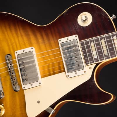 2022 - Gibson Custom Shop Made 2 Measure Murphy Lab '59 Les Paul Standard Murphy Painted Ultra Heavy Aged Kindred Burst image 13