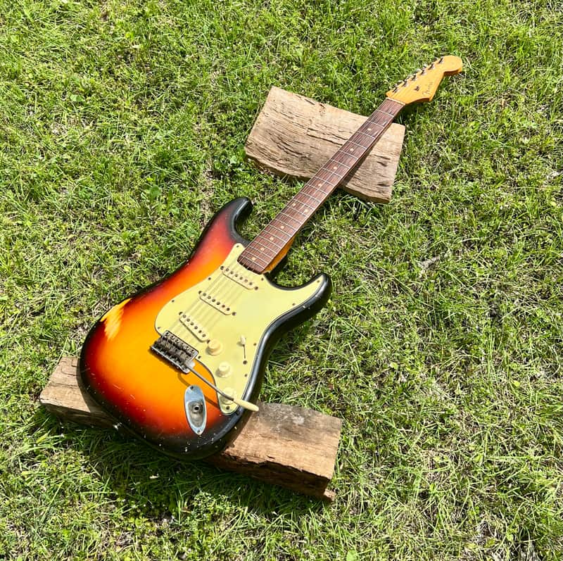 Vintage 1961 Slab Board Fender Stratocaster image 1