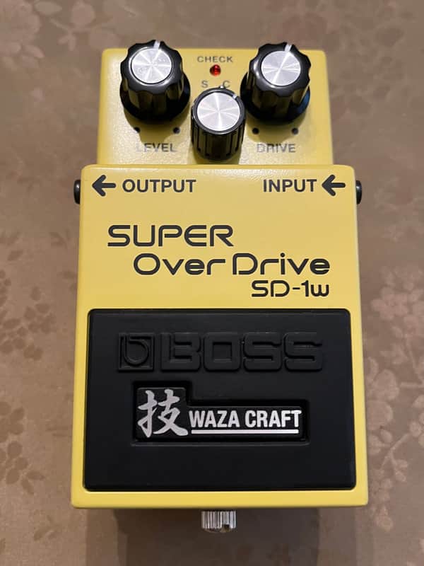 Boss SD-1W Super OverDrive Waza Craft