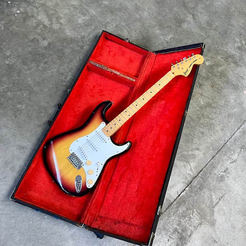 Greco Sparkle Sounds Strat 1977 Sunburst original vintage MIJ