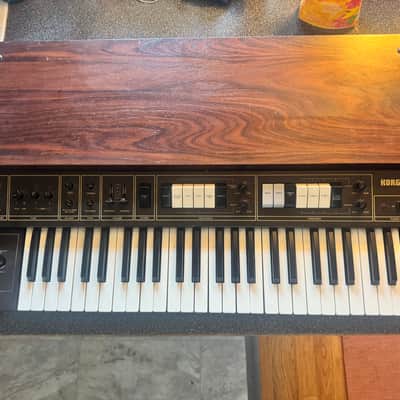 Korg Lambda ES-50 48-Key Polyphonic Synthesizer 1979 - 1982 - Black / Wood