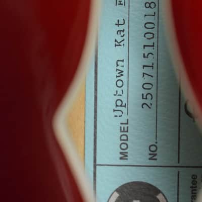 Epiphone Uptown Kat ES Ruby Red Metallic image 10