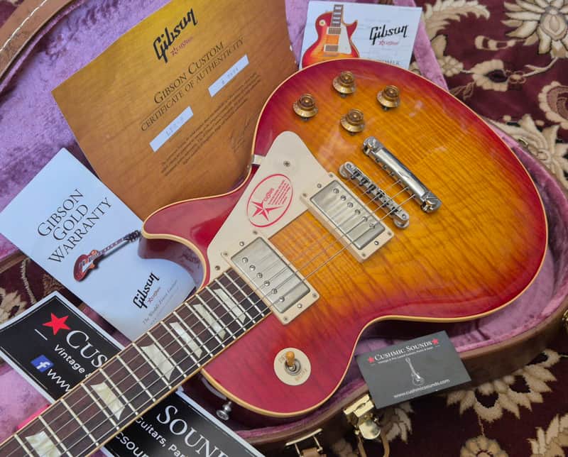 Gibson Custom Shop 1959 Les Paul Standard Reissue R9 2007 - Cherry Sunburst ☆VIDEO☆ image 1