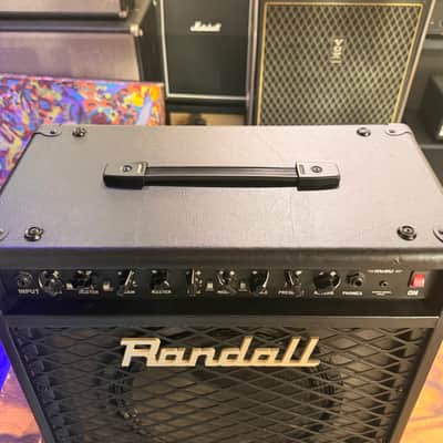 Randall RG80 80-Watt 1x12" Solid State Guitar Combo 2010s - Black image 3