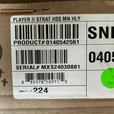 Fender Player II Stratocaster HSS 2024 MN Hialeah Yellow /7lbs. 15.7oz. #MXS24030881 image 12