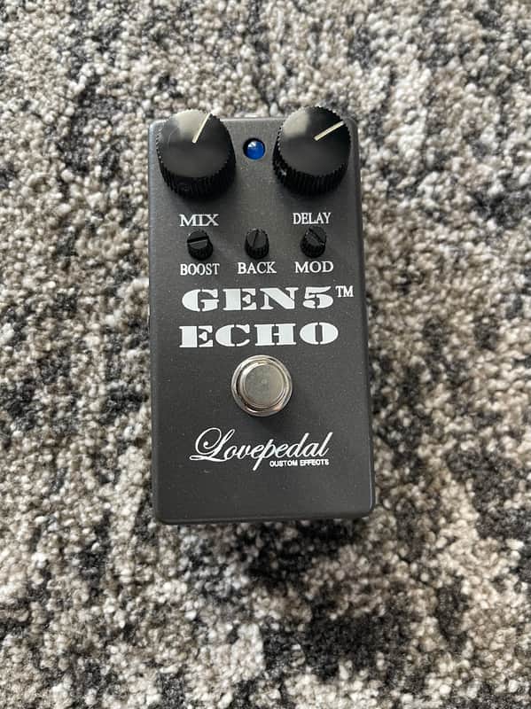 Lovepedal GEN 5 Echo Analog Tape Delay Hermida Rare Guitar Effect Pedal image 1