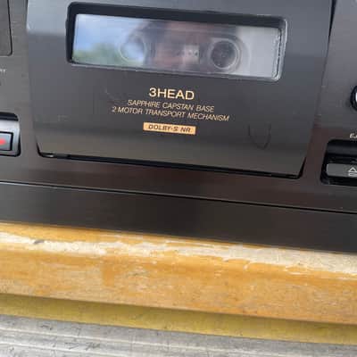 Vintage Sony TC-K615S Stereo Cassette Deck 90s For Parts Or Repairs image 3