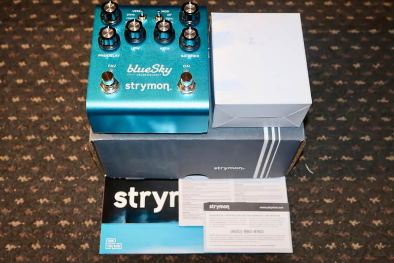 Strymon Blue Sky Reverberator V2 2022 - Present - Blue image 1