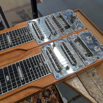 Antique Kit-Built Lap Steel Guitar 1950s-1970s - Natural image 4