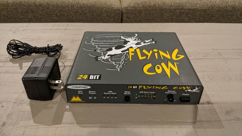 Midiman M-AUDIO 24 bit Midi Flying Cow 24-Bit AD/DA Converters w/ Power Supply image 1