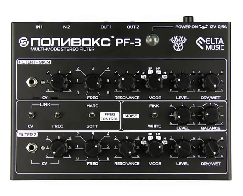 Elta Music Polyvox PF3 Black MK1 image 1