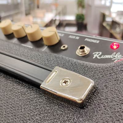 Fender Rumble 15 V3 15-Watt 1x8" Bass Combo Amp 2015 - Present - Black image 5