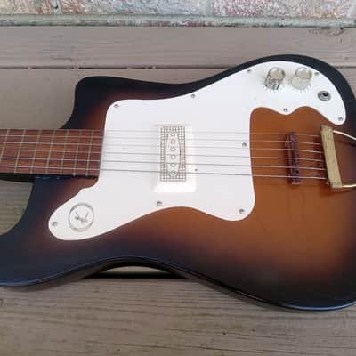 Vintage 1966 Kay K-312 Value Leader Electric Guitar! image 3