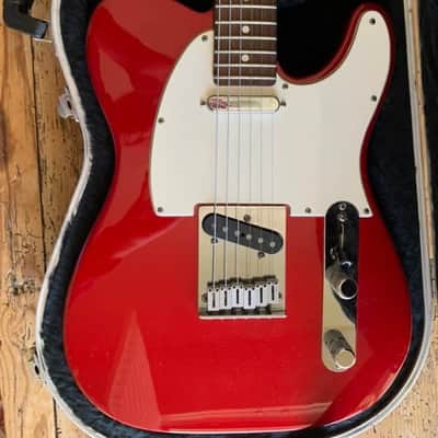 Fender American Standard Telecaster with Rosewood Fretboard 1996 - 1998 - Candy Apple Red image 11