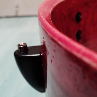 SSS Solid Shell Shop Custom Snare Drum 2026 - Red image 22