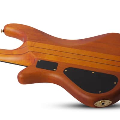 Schecter Stiletto Studio-4 FL Electric Bass Honey Satin image 5