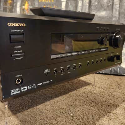 Onkyo Onkyo TX-DS696 A/V Receiver with Dolby Digital, DTS, and Pro Logic II 90s  - Black metal image 5