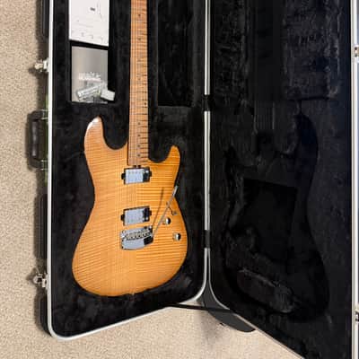Ernie Ball Music Man Sabre with Maple Fretboard 2020 - 2024 - Honey Suckle image 6