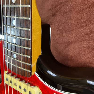 Fender Jaguar JG-66 (Fujigen) 1993 - 3Tone Sunburst image 7