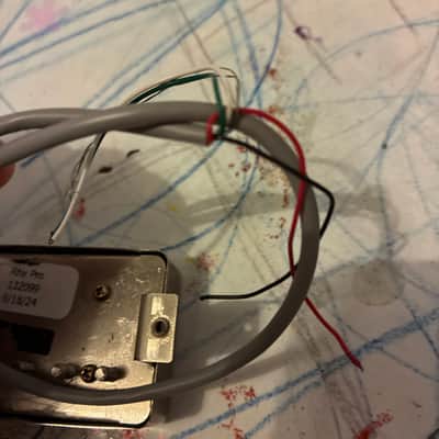 Gibson Burstbucker Pro 2024 Neck Humbucker 4-Conductor wire 7.2k Alinco V- Nickel image 4