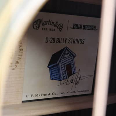 Martin Billy Strings Signature D-28 2025 Natural Guitar W/ Original Hardshell Case! image 9