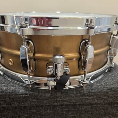 Tama SC145A40 Stewart Copeland Signature 40th Anniversary 14x5" Snare Drum 2021 - Present - Antique Brass image 3