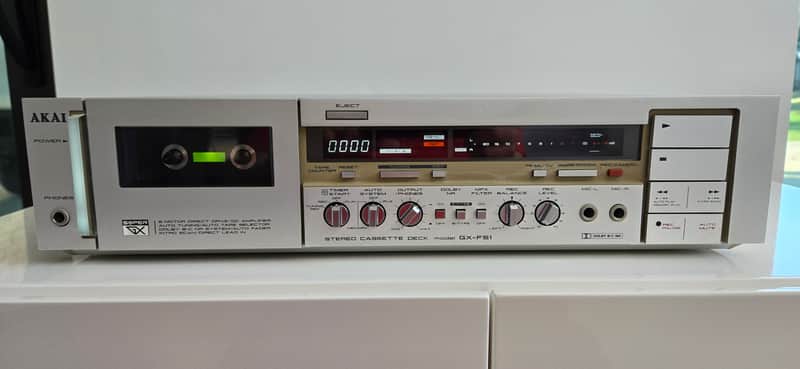 Akai Gx-F51 1982 - Silver | Reverb