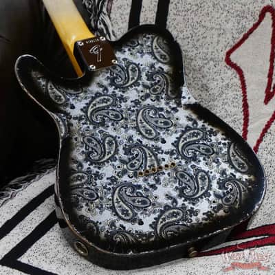 Fender Custom Shop Ron Thorn Masterbuilt 1968 Telecaster Maple Fingerboard Relic Black Paisley image 13