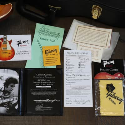 Case Queen! 2010 Gibson Custom Shop Michael Bloomfield '59 Les Paul Standard Electric Guitar VOS Bloomfield Burst + COA OHSC image 2