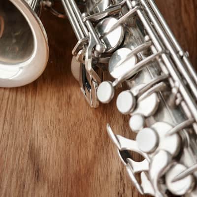 Yamaha YAS-62IIS Alto Saxophone 1990s - Silver image 4