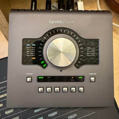 Universal Audio Apollo Twin SOLO MKII Thunderbolt Audio Interface 2010s - Dark Grey imagen 3