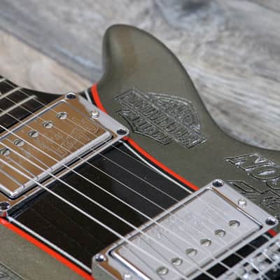 One Of A Kind! Gibson Les Paul Custom Harley Davidson in Silver image 14