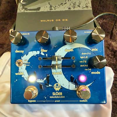 Walrus Audio Slöer Stereo Multi-Texture Reverb 2023 - Present - Lollipop Blue image 2