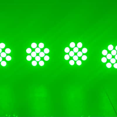 (8)Chauvet SlimPAR Pro Pix Hex-Color DMX RGBAW+UV Par Wash Light Fixtures image 8