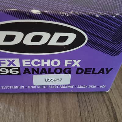 (MINT) DOD Analog Delay FX96 1990s - Blue image 17
