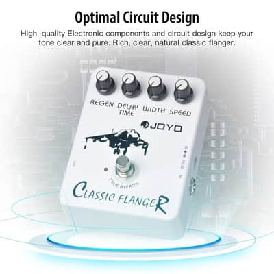 Joyo Classic Flanger Metallic Flange Sounds Guitar Effect Pedal True Bypass image 3