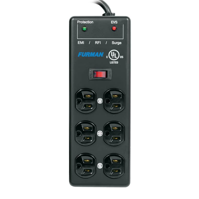 Furman SS-6B-PRO Pro Surge Suppressor Strip with EVS image 1