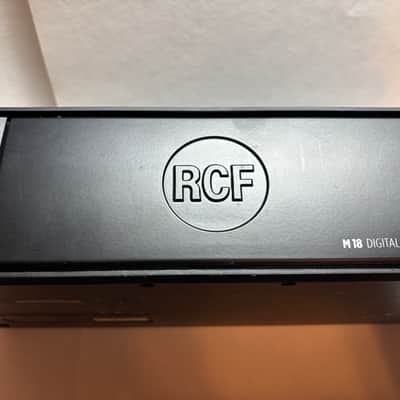 RCF M18 Digital Mixer with Integrated Effects 2010s - Black image 4