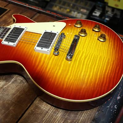 Gibson Custom Shop '59 Les Paul Standard Reissue 2020 - Present - Washed Cherry Sunburst VOS image 8