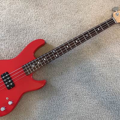 G&L L-1000 Bass 2015 Fullerton Red w/ Alnico MDF image 1