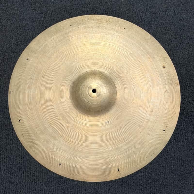 Zildjian 20" A. 60's Stamp Ride Cymbal w/ 8 Rivets - 2188g image 1
