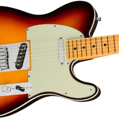 American Ultra Telecaster with Maple Fingerboard and Case, Ultraburst Finish image 3