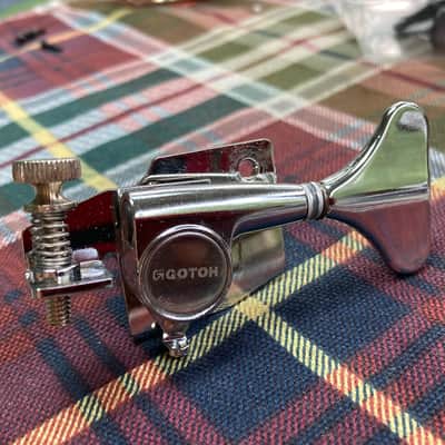 Chrome Hipshot GB7 GOTOH Bass Xtender Extender D-Tuner ~ Missing Lever image 1