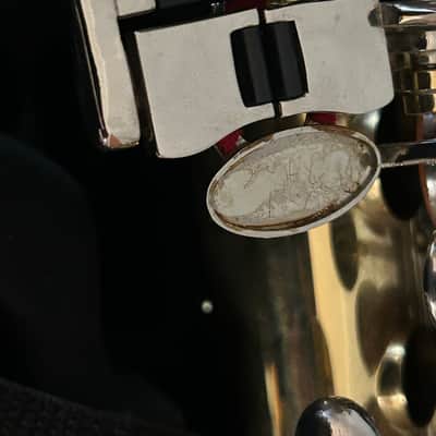Borg Alto Saxophone nice shape with case image 10
