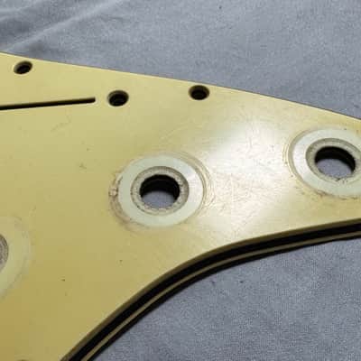 Fender Stratocaster Celluloid Nitrate Pickguard Vintage Relic Aged USA 63 - 65 1963 64 Mint Green Strat image 8