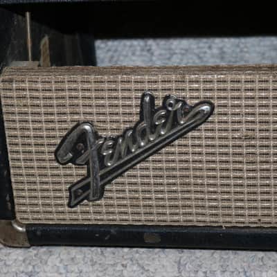 Vintage Original 1960s Fender Blackface Bandmaster Showman Head Cabinet - No Tariffs image 2