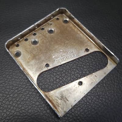 Fender Telecaster Tele American Bridge Plate Vintage 005-4162-049 *AGED² RELIC (A) image 4