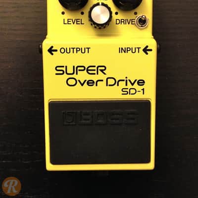 Boss SD-1 Super Overdrive w/ Keeley GE Mod | Reverb
